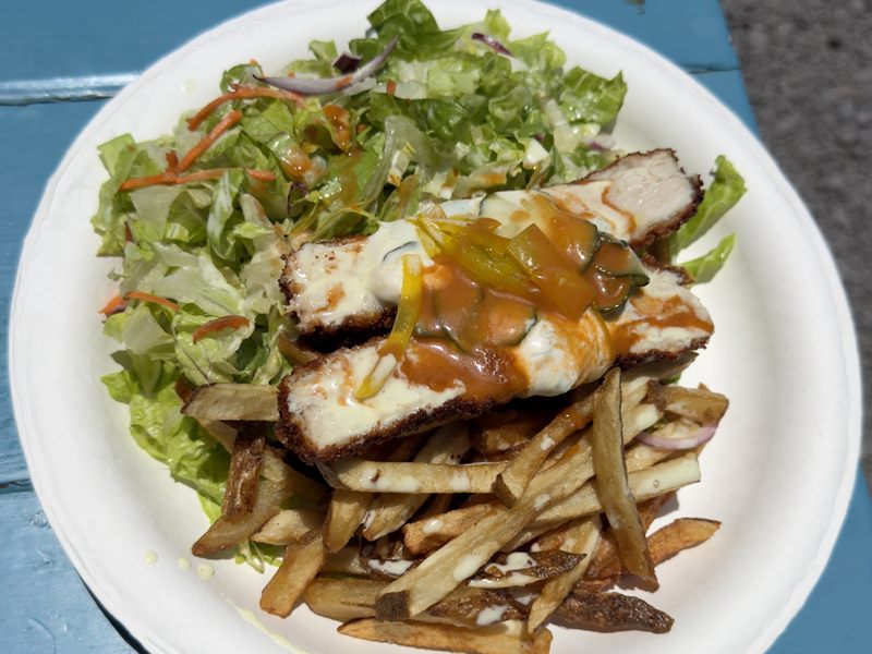 Dino's Gourmet Food Truck food